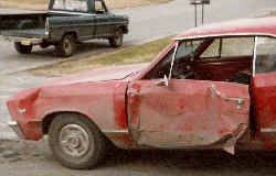 A drunk driver slammed into Billy O as he pushed his Chevelle farther onto the shoulder of the road